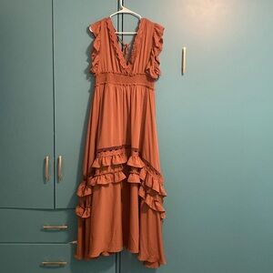 Baltic Born Jasmin Ruffle Maxi Dress